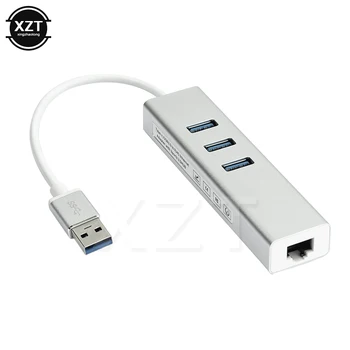 USB Gigabit Ethernet Adapter 10/100/1000Mbps USB Hub 3.0 Lan Wired Network Card Rj45 Port USB Splitter for Computer Hot sale
USB Gigabit Ethernet Adapter 10/100/1000Mbps USB Hub 3.0 Lan Wired Network Card Rj45 Port USB Splitter for Computer Hot sale