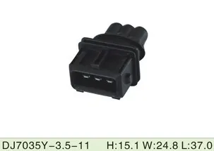EV1 3 Pin Водонепроницаемый мужской Автомобильный Электрический разъем DJ7035Y-3.5-11
EV1 3 Pin Водонепроницаемый мужской Автомобильный Электрический разъем DJ7035Y-3.5-11