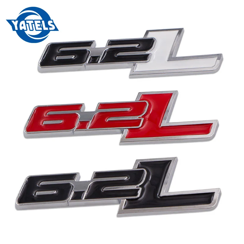 3D Metal 6.2L Vehicle displacement Car Sticker Emblem Badge For Jeep BMW Ford Volvo Nissan Mazda Honda car Kia Car Accessories
3D Metal 6.2L Vehicle displacement Car Sticker Emblem Badge For Jeep BMW Ford Volvo Nissan Mazda Honda car Kia Car Accessories