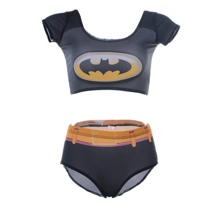Two-Piece Suits Young girls sexy High waist Body Suits Batman Superman Wonder Woman women's suit Dropship
Two-Piece Suits Young girls sexy High waist Body Suits Batman Superman Wonder Woman women's suit Dropship