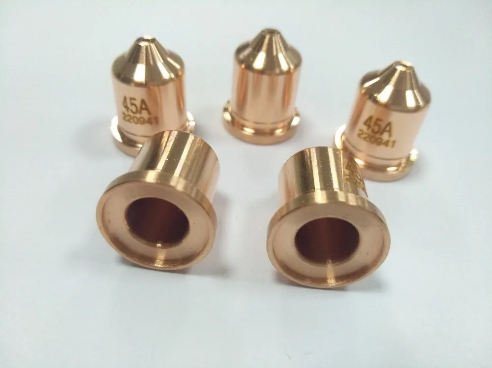 220941 +220842 high quality each 5pcs plasma cutting electrode and nozzle for PMX consumable
220941 +220842 high quality each 5pcs plasma cutting electrode and nozzle for PMX consumable
