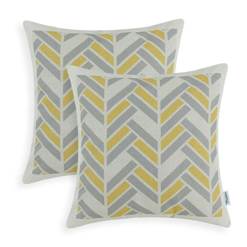 2PCS CaliTime Pillows Shell Cushion Cover Home Sofa Car Decorative Fancy Stripes 18" X 18" (45cm X 45cm)
2PCS CaliTime Pillows Shell Cushion Cover Home Sofa Car Decorative Fancy Stripes 18" X 18" (45cm X 45cm)