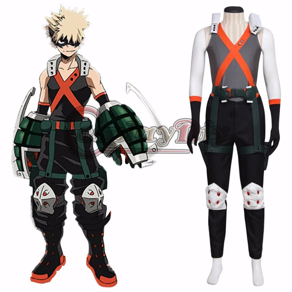 My Hero Academia Bakugou Katsuki Custom Made Adult's Costume Outfit Cosplay for Halloween Carnival Party
My Hero Academia Bakugou Katsuki Custom Made Adult's Costume Outfit Cosplay for Halloween Carnival Party