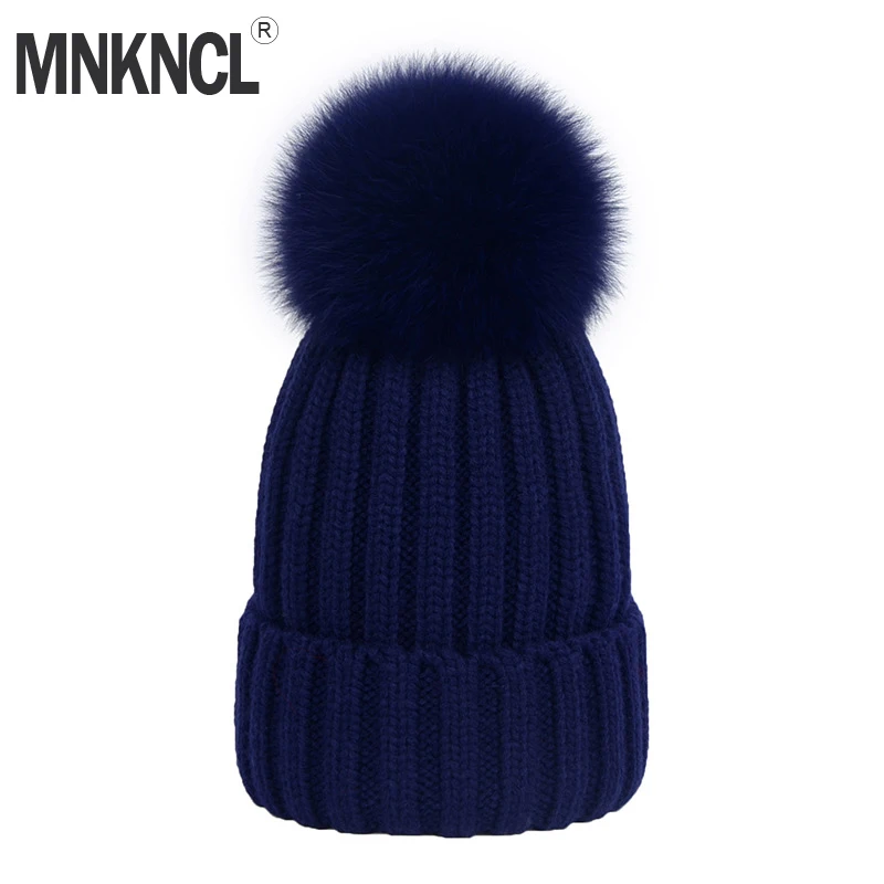 MNKNCL 100% Really Fox Fur Ball Cap Pom Poms Winter Hat for Women Girl 's Hat Knitted Beanies Cap Brand New Thick Female Cap
MNKNCL 100% Really Fox Fur Ball Cap Pom Poms Winter Hat for Women Girl 's Hat Knitted Beanies Cap Brand New Thick Female Cap