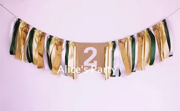 New Green Gold Jungle Forest 1st 2 Year Old Birthday Party Garland Highchair Banner Bunting Baby Shower Decoration Photo props
New Green Gold Jungle Forest 1st 2 Year Old Birthday Party Garland Highchair Banner Bunting Baby Shower Decoration Photo props