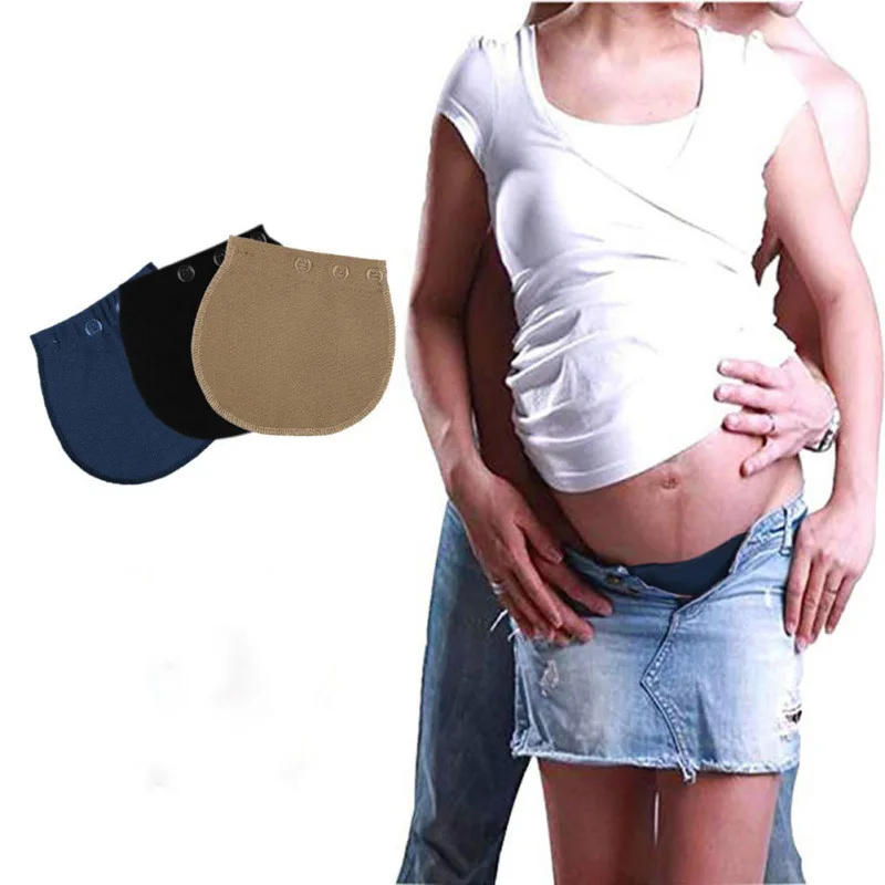 1pc 3 Buttons Adjustable Maternity Belly Band Elastic Pants Pregnant Women's Extension Pants Buckle Maternity Wear Flexible
1pc 3 Buttons Adjustable Maternity Belly Band Elastic Pants Pregnant Women's Extension Pants Buckle Maternity Wear Flexible