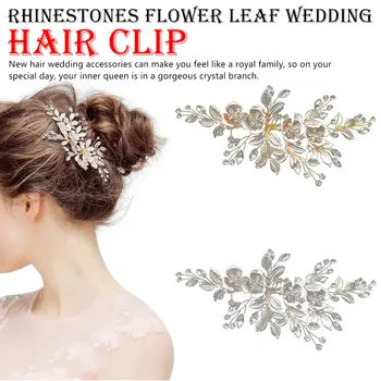 Fashion Wedding Hair Accessories wedding flowers Flower Hair Clips Handmade Rhinestone Leaf Wedding Headpiece
Fashion Wedding Hair Accessories wedding flowers Flower Hair Clips Handmade Rhinestone Leaf Wedding Headpiece