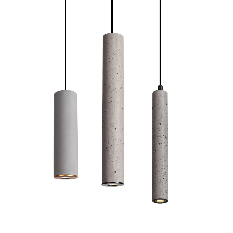 Nordic industry pendant light 5W LED gray cement suspension lamp dinning room restaurant bar living room lights hanging modern
Nordic industry pendant light 5W LED gray cement suspension lamp dinning room restaurant bar living room lights hanging modern