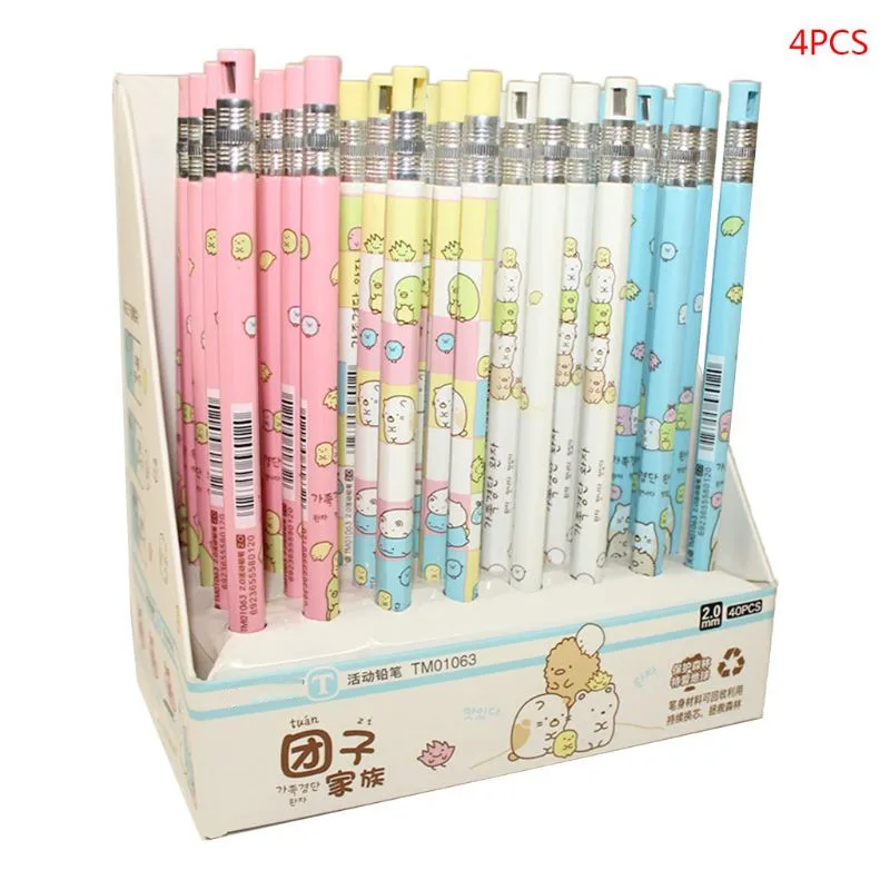 4pcs Mechanical Pencil 2.0mm Lead Holder Sketch Drawing Art Students Stationery Gift Random Color
4pcs Mechanical Pencil 2.0mm Lead Holder Sketch Drawing Art Students Stationery Gift Random Color