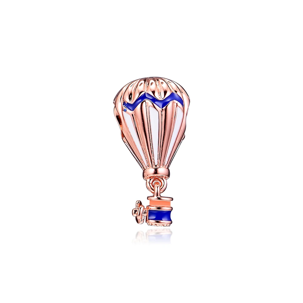 925 Sterling Silver Jewelry Blue Hot Air Balloon Charm Fits for Europe Beads Bracelets Necklace for Women Gift pulseras mujer
925 Sterling Silver Jewelry Blue Hot Air Balloon Charm Fits for Europe Beads Bracelets Necklace for Women Gift pulseras mujer