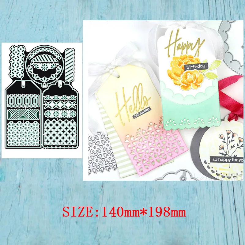 Multi-function combination label Metal Cutting Dies for DIY Scrapbook Album Paper Card Decorative Craft Embossing Die 2019 NEW
Multi-function combination label Metal Cutting Dies for DIY Scrapbook Album Paper Card Decorative Craft Embossing Die 2019 NEW