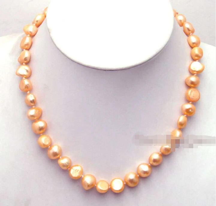 FREE SHIPPING *******SALE ! Big 9-10mm gold natural Freshwater Baroque PEARL Necklace
FREE SHIPPING *******SALE ! Big 9-10mm gold natural Freshwater Baroque PEARL Necklace