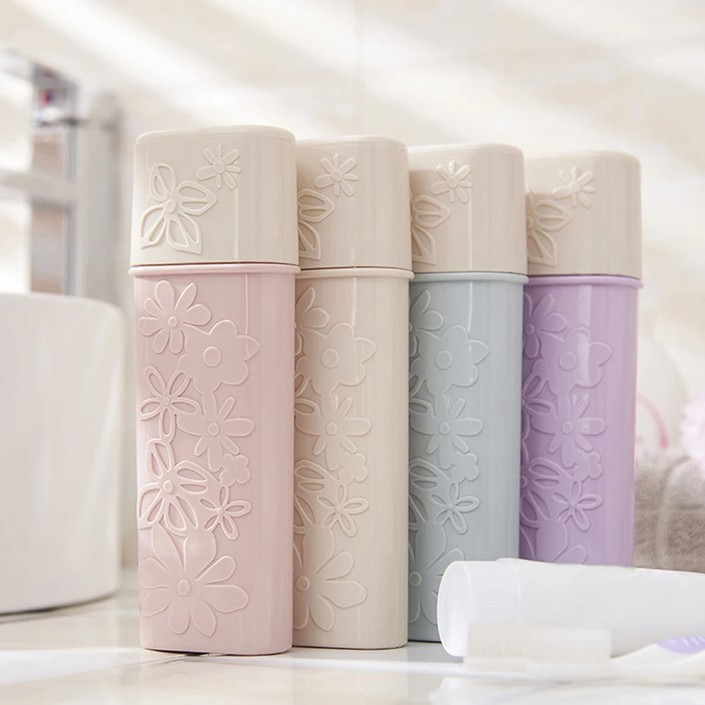 Portable Flower Toothbrush Holder Outdoor Travel Hiking Camping Toothrush Cap Case Home Toothpaste Storage Box Wash Cup With Lid
Portable Flower Toothbrush Holder Outdoor Travel Hiking Camping Toothrush Cap Case Home Toothpaste Storage Box Wash Cup With Lid