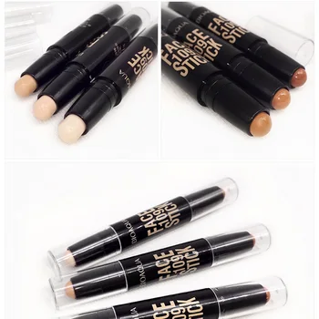 BIOAQUA Makeup Concealer Pen Double Head 3D Bronzer Highlighter Stick Contour Foundation Pencil MH88
BIOAQUA Makeup Concealer Pen Double Head 3D Bronzer Highlighter Stick Contour Foundation Pencil MH88