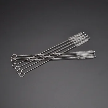 Free shipping stainless steel drinking straw cleaning brush straw brush 200mm x 10mm bottle brush W7196
Free shipping stainless steel drinking straw cleaning brush straw brush 200mm x 10mm bottle brush W7196