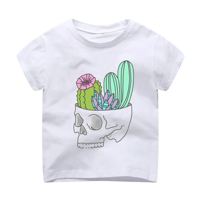 T-Shirt Children Modal Printing Kids Clothes Short Sleeves t shirt tshirt Cactus Skull est cute kawaii cool hipster feha
T-Shirt Children Modal Printing Kids Clothes Short Sleeves t shirt tshirt Cactus Skull est cute kawaii cool hipster feha