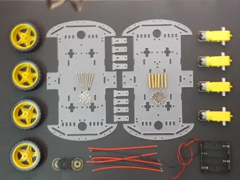 4WD Smart Robot Car Chassis Kits with Speed Encoder New
4WD Smart Robot Car Chassis Kits with Speed Encoder New