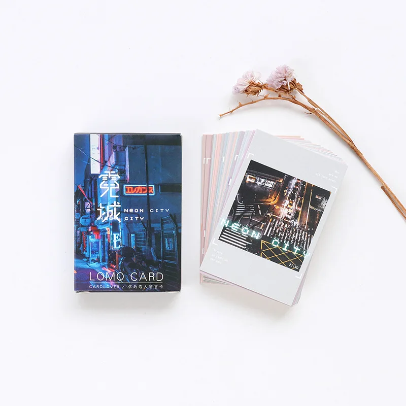 28 sheets/Set Creative Neon City Mini Lomo Postcard /Greeting Card/Birthday Letter Envelope Gift Card Message Card
28 sheets/Set Creative Neon City Mini Lomo Postcard /Greeting Card/Birthday Letter Envelope Gift Card Message Card