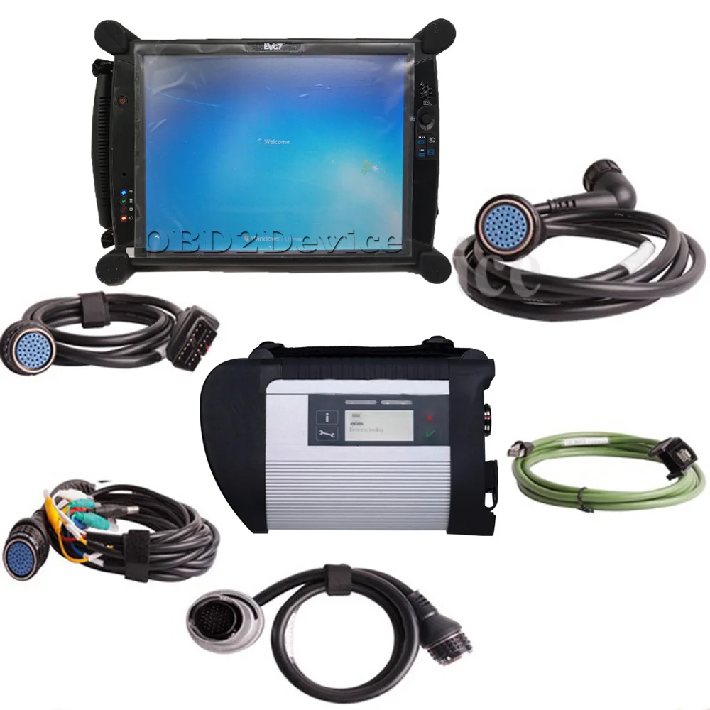 

Work Directly MB STAR C4 Star Diagnosis C4 100%New EVG7 Tablet V2019.09 Software MB STAR SD Connect C4 OBD2 Diagnostic Scan Tool