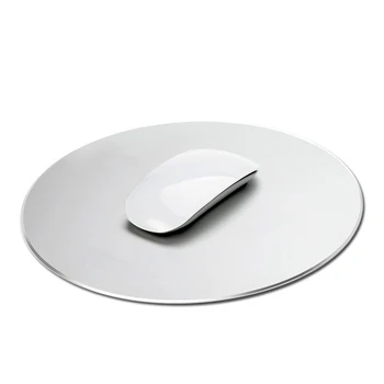 Ultra Slim Round Aluminium Alloy Mouse Pad Anti-Slip Rubber Bottom Mouse Pad Universal for PC laptop Computer Gaming Mouse Pad
Ultra Slim Round Aluminium Alloy Mouse Pad Anti-Slip Rubber Bottom Mouse Pad Universal for PC laptop Computer Gaming Mouse Pad