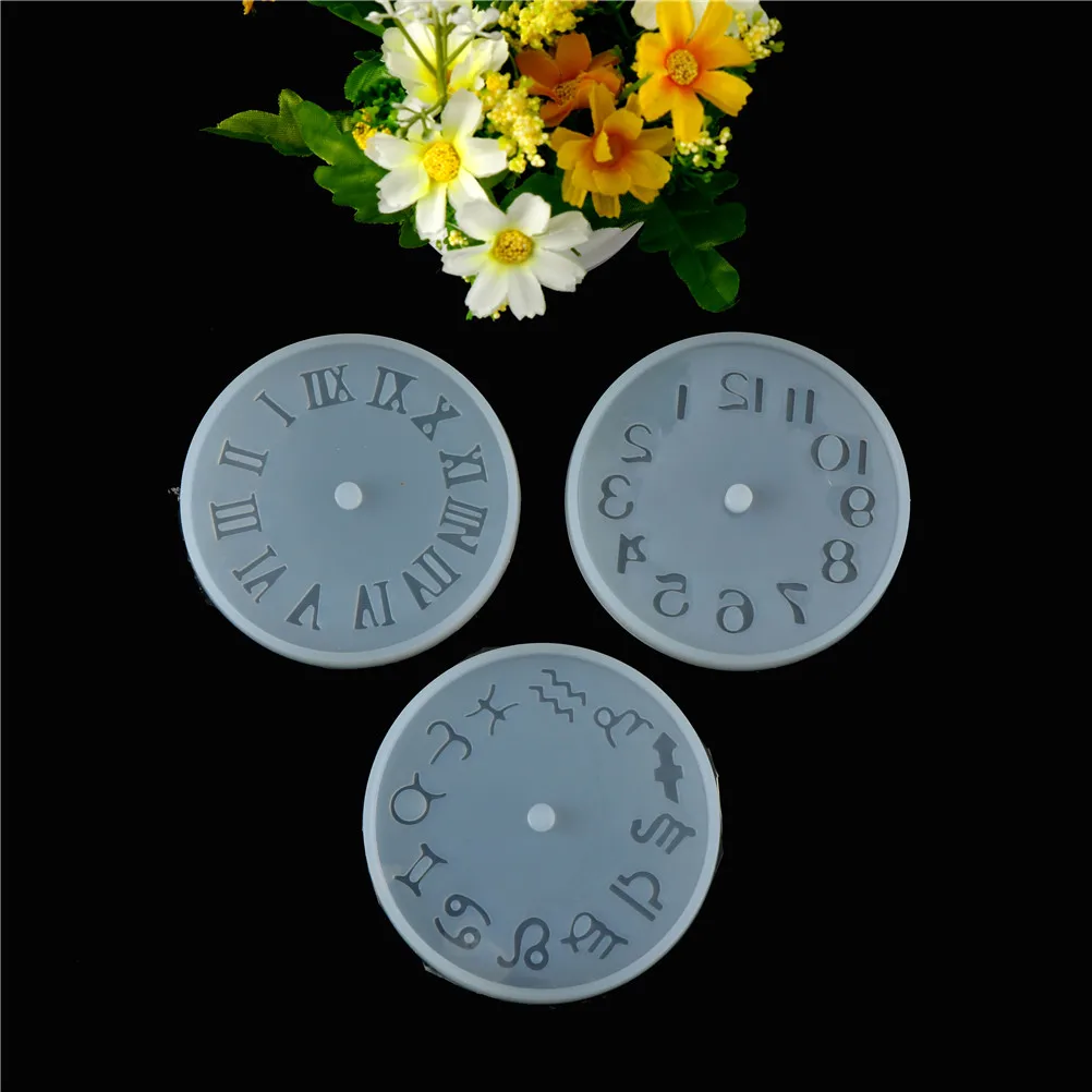 Silicone Mold Clock For Jewelry 9.8cm Small And Big Size Clock Resin Silicone Mould Handmade Tool DIY Epoxy Resin Molds
Silicone Mold Clock For Jewelry 9.8cm Small And Big Size Clock Resin Silicone Mould Handmade Tool DIY Epoxy Resin Molds