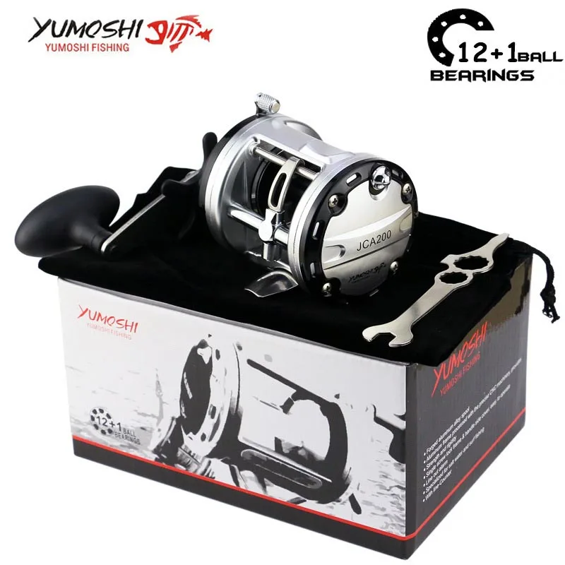 Centrifugal brake system 12+1BB 5.2:1 Fishing Reels counter function drum Fishing Reel Feeder Carretilha pesca For Shimano Carp
Centrifugal brake system 12+1BB 5.2:1 Fishing Reels counter function drum Fishing Reel Feeder Carretilha pesca For Shimano Carp