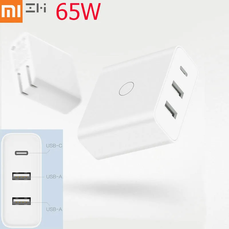 Original Xiaomi ZMI USB Charger 65W 3 Port For Android iOS Switch Smart Output Type-C 45W USB-A 20W Indicator Light Gift Cable
Original Xiaomi ZMI USB Charger 65W 3 Port For Android iOS Switch Smart Output Type-C 45W USB-A 20W Indicator Light Gift Cable