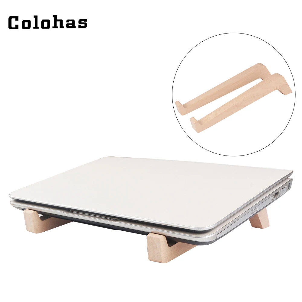 Portable Wood Rack for 11 to 15.6 inch Laptop Computer Desktop Stand Add Height Notebook Bracket for Macbook Dell Lenovo
Portable Wood Rack for 11 to 15.6 inch Laptop Computer Desktop Stand Add Height Notebook Bracket for Macbook Dell Lenovo