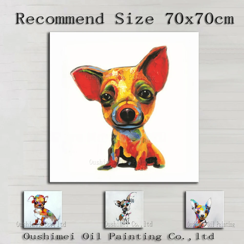Professional Artist Hand-painted High Quality Modern Dog Canvas Painting For Wall Decorative Various Dog Oil Painting Decoration
Professional Artist Hand-painted High Quality Modern Dog Canvas Painting For Wall Decorative Various Dog Oil Painting Decoration