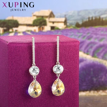 

Xuping Exquisite Dangle Earrings Crystals from Swarovski Elegant Jewelry for Women Girls Party Valentine's Day Gifts S149-20515