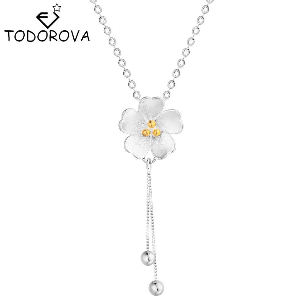 Todorova Long Tassel Ball Flower Necklaces & Pendants Sakura Cherry Blossoms with Chain Choker Necklace Jewelry Collar Colar
Todorova Long Tassel Ball Flower Necklaces & Pendants Sakura Cherry Blossoms with Chain Choker Necklace Jewelry Collar Colar
