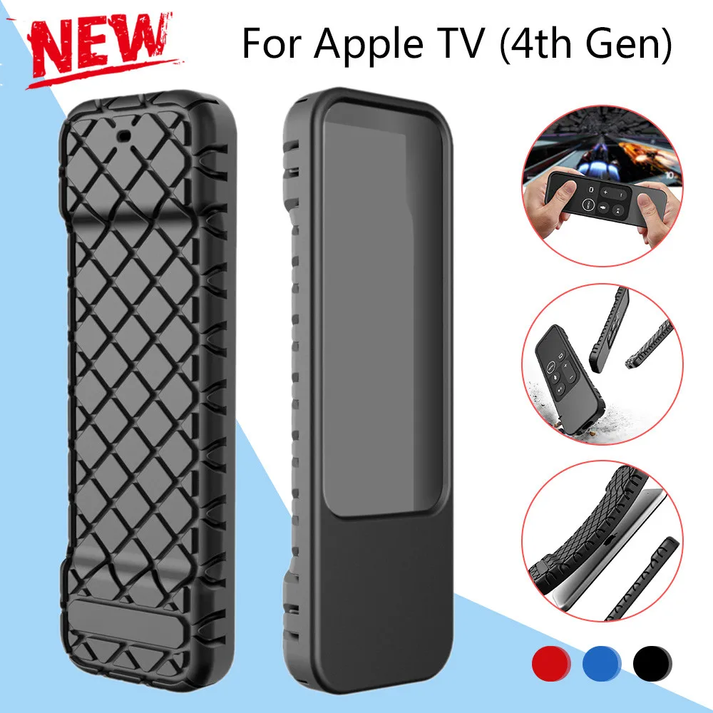 For Apple TV (4th Gen) Siri Remote Controller Anti Slip Silicone Case Cover Skin Remote Control Protector for tv remote control
For Apple TV (4th Gen) Siri Remote Controller Anti Slip Silicone Case Cover Skin Remote Control Protector for tv remote control