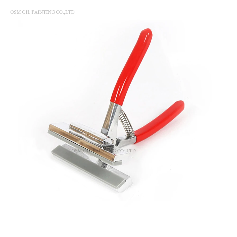 High Quality Handle Pliers For Oil Painting Stretched Tool Stainless Steel Canvas Stretching Plier Red Shank with Spring
High Quality Handle Pliers For Oil Painting Stretched Tool Stainless Steel Canvas Stretching Plier Red Shank with Spring