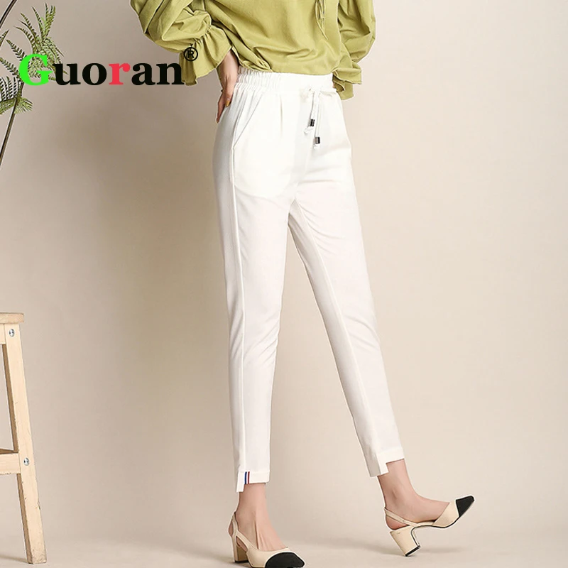 {Guoran} Women Harem Pants Cotton Female Trousers Black White Women Harem Pants Femme Pantalon Ldies Trousers Plus Size Pantalon
{Guoran} Women Harem Pants Cotton Female Trousers Black White Women Harem Pants Femme Pantalon Ldies Trousers Plus Size Pantalon