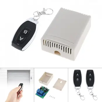 Wireless Remote Control AC85~250V 2 Channel Receiver Module with Two Remote Control for Lamp Switch and Electrical Equipment
Wireless Remote Control AC85~250V 2 Channel Receiver Module with Two Remote Control for Lamp Switch and Electrical Equipment