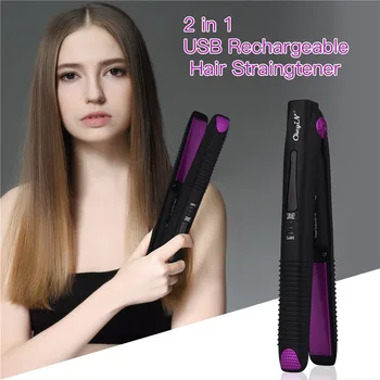 Mini 2 in 1 Hair Straightener in Mini Size Multifunctional Hair Curler Rechargeable For Hair Styling Black 45
Mini 2 in 1 Hair Straightener in Mini Size Multifunctional Hair Curler Rechargeable For Hair Styling Black 45
