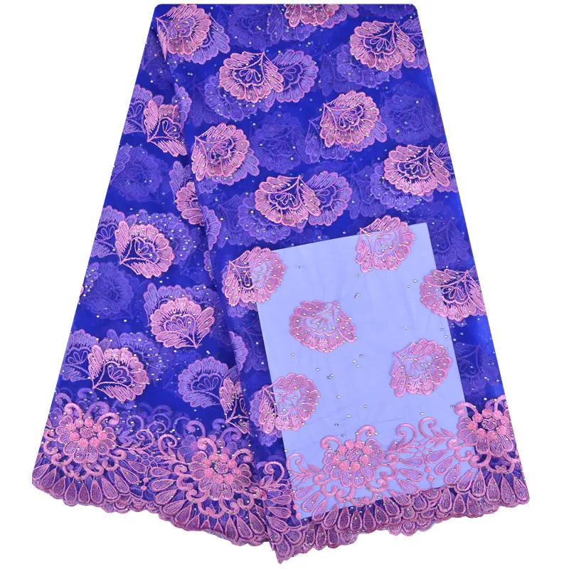 New Designs Royal blue embroidered African French Lace Fabric High Quality Nigeria French Net Lace Fabric For Party Dress S1234
New Designs Royal blue embroidered African French Lace Fabric High Quality Nigeria French Net Lace Fabric For Party Dress S1234
