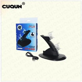 5pcs For PS4 Charger Dual USB Charging Charger Dock Station Stand For Playstaion 4 Black PVC Material
5pcs For PS4 Charger Dual USB Charging Charger Dock Station Stand For Playstaion 4 Black PVC Material