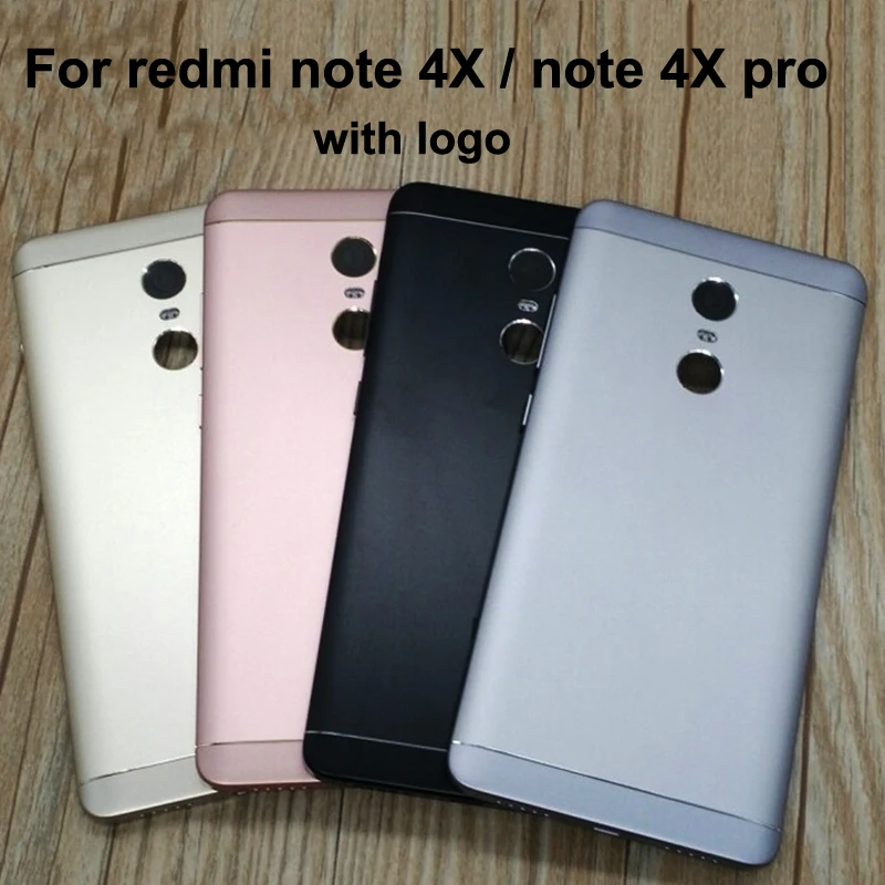 For Xiaomi Redmi Note 4X 32GB Battery Back Cover Case 5.5 Pro Prime 64GB Housing Door | Мобильные телефоны и аксессуары