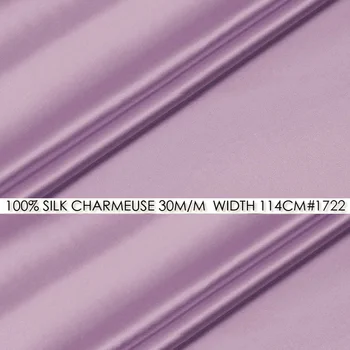 CISULI SILK CHARMEUSE SATIN 114cm width 30momme/100% Pure Silk Fabric/Wedding Dress Sewing Fabric Suppliers Smoky Purple NO 1722
CISULI SILK CHARMEUSE SATIN 114cm width 30momme/100% Pure Silk Fabric/Wedding Dress Sewing Fabric Suppliers Smoky Purple NO 1722