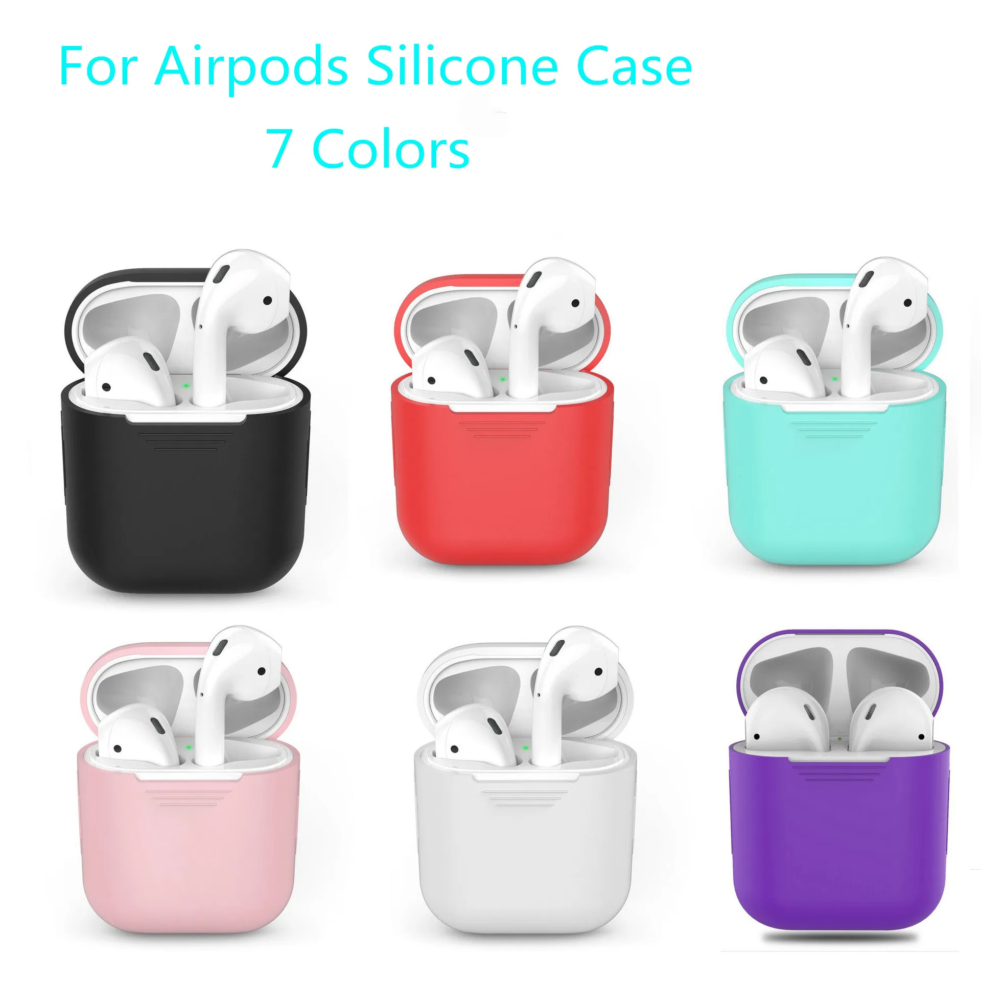 TPU Silicone Bluetooth Wireless Earphone Case For AirPods Protective Cover Skin Accessories for Apple Airpods Charging Box Case
TPU Silicone Bluetooth Wireless Earphone Case For AirPods Protective Cover Skin Accessories for Apple Airpods Charging Box Case