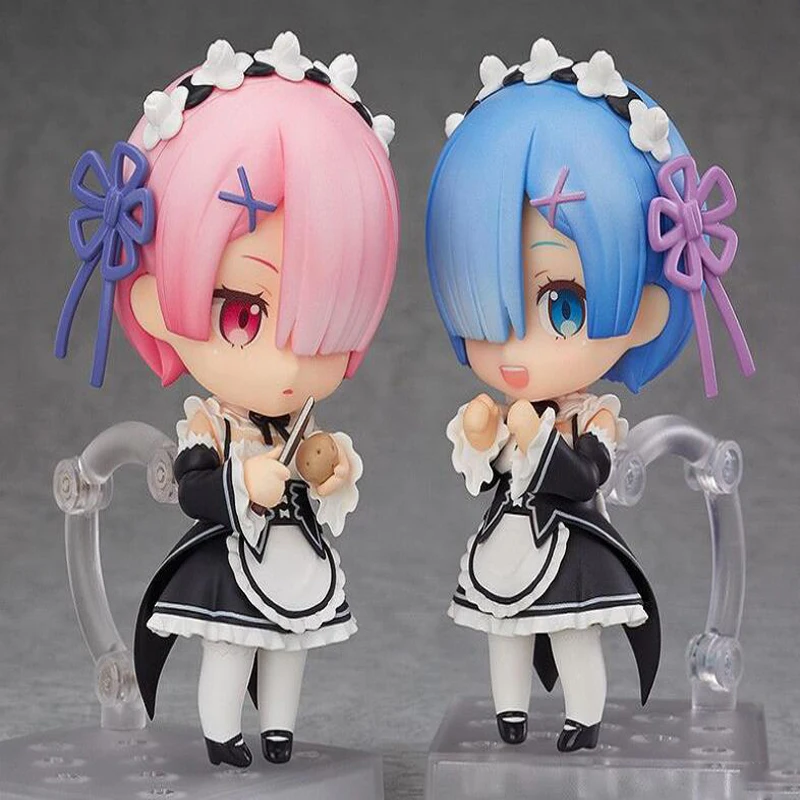 Anime action figure 732# & 663# Ram&Rem 2style Re:Life in a different world from zero Nendoroid model boxed
Anime action figure 732# & 663# Ram&Rem 2style Re:Life in a different world from zero Nendoroid model boxed