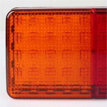 Rear Tail Light 12V DC Rectangle Removable 75LED For Caravan Truck Bus Car Indicator Lamp Practical Accessories 
Rear Tail Light 12V DC Rectangle Removable 75LED For Caravan Truck Bus Car Indicator Lamp Practical Accessories