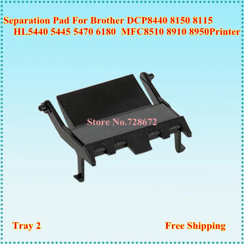 LY5384001 Separation Pad for HP Brother 8150 8115 5440 5445 5470 5470 6180 8510 8710 8810 8910 8950 Printer parts
LY5384001 Separation Pad for HP Brother 8150 8115 5440 5445 5470 5470 6180 8510 8710 8810 8910 8950 Printer parts