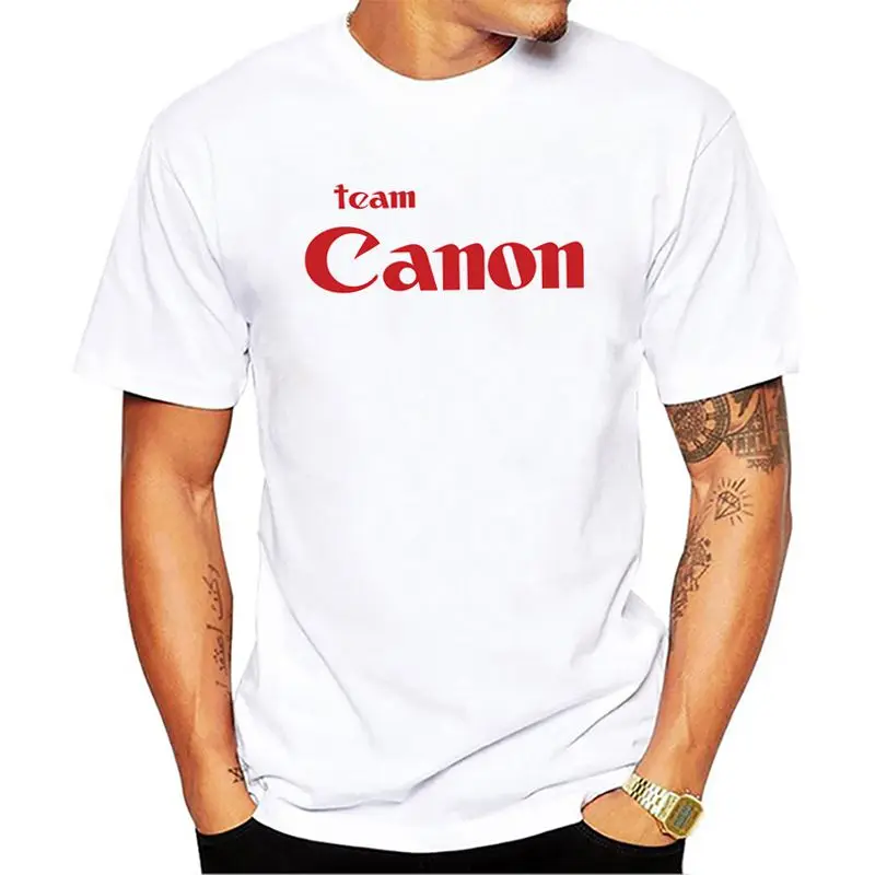 2018 new style summer Team Canon short sleeve T-shirt men's casual tees tops male white T shirt
2018 new style summer Team Canon short sleeve T-shirt men's casual tees tops male white T shirt