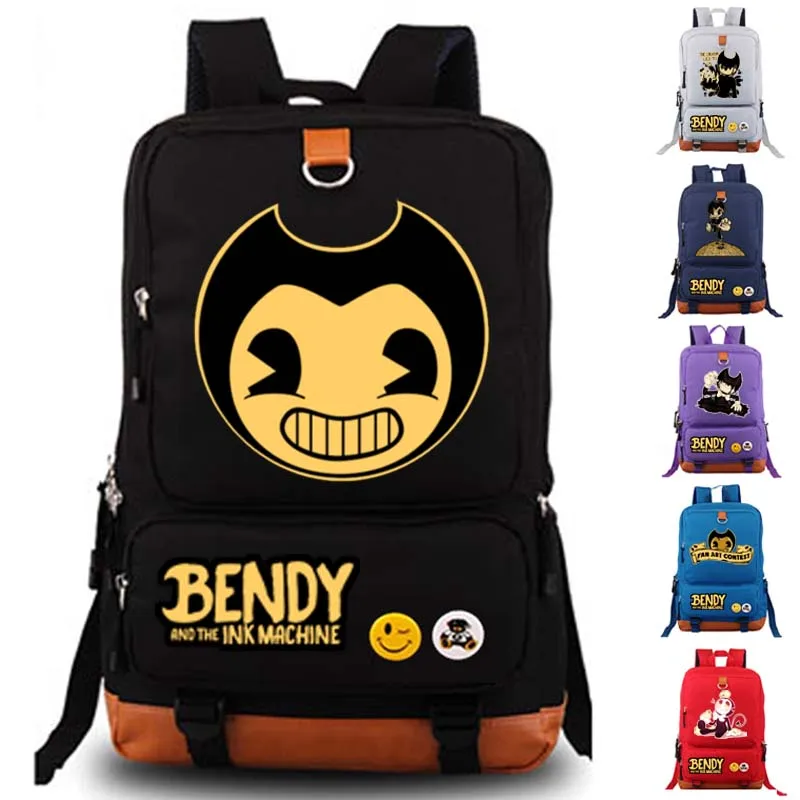 Bendy and the ink machine Student Schoolbag Travel Backpack Sports Rucksack Hiking Knapsack tablet Storage bag For Men satchel
Bendy and the ink machine Student Schoolbag Travel Backpack Sports Rucksack Hiking Knapsack tablet Storage bag For Men satchel