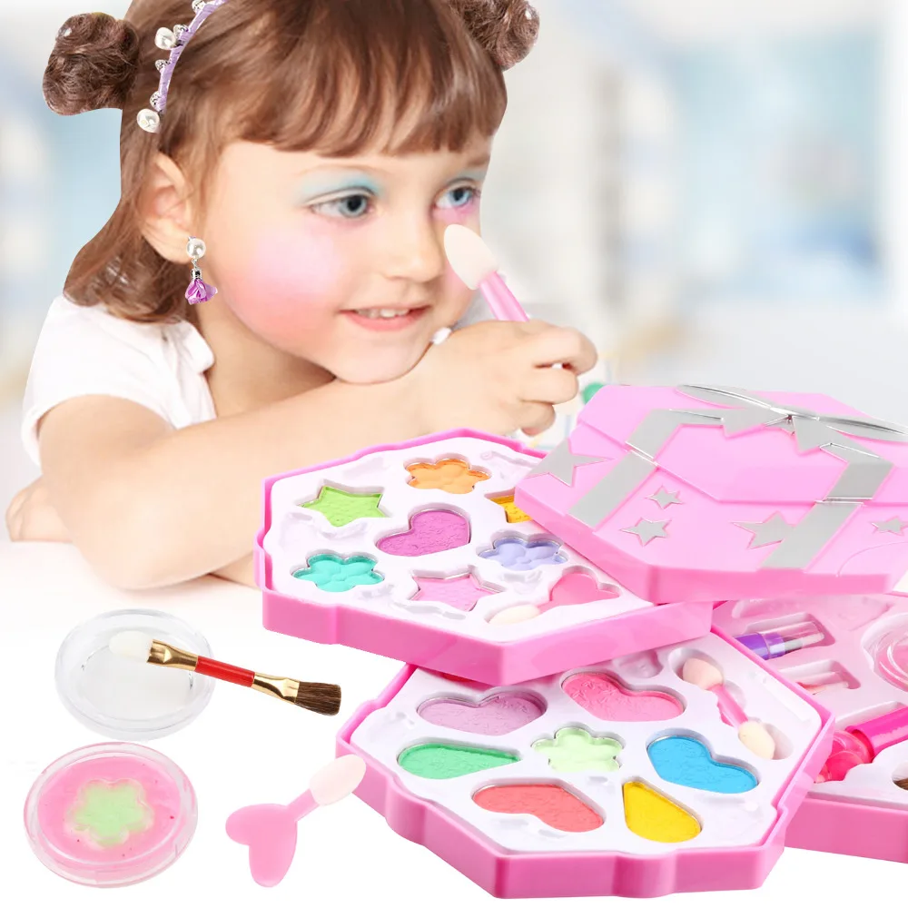 Kids Pretend Play Make Up Toy Princess Foldable Beauty Makeup Cosmetic Palette with Eyeshadow Nail Polish Children Girls Toys
Kids Pretend Play Make Up Toy Princess Foldable Beauty Makeup Cosmetic Palette with Eyeshadow Nail Polish Children Girls Toys