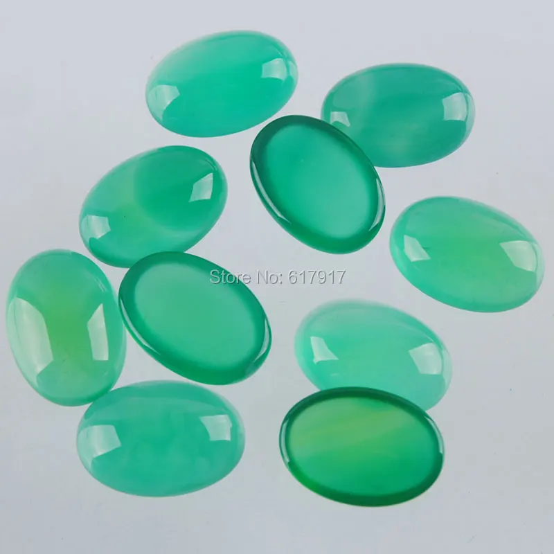 RONGZUAN 10x14mm Natural Stone Beads Green Agates No Drill Hole Oval Cabochon Flat Back fit for DIY Jewelry making 10Pcs TU3055
RONGZUAN 10x14mm Natural Stone Beads Green Agates No Drill Hole Oval Cabochon Flat Back fit for DIY Jewelry making 10Pcs TU3055