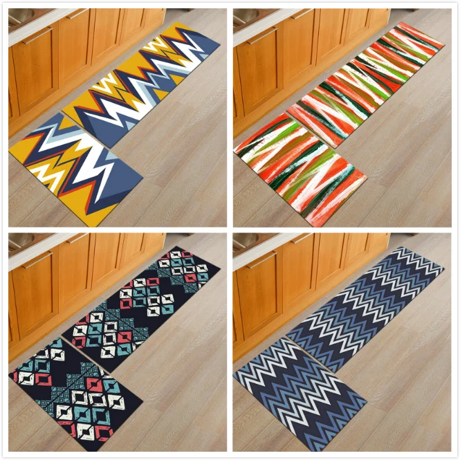 European Style Plaid Printed Kitchen Carpets Welcome Doormat tapete Anti Slip Floor Mat Door Mats Outdoor Food Pad customizable
European Style Plaid Printed Kitchen Carpets Welcome Doormat tapete Anti Slip Floor Mat Door Mats Outdoor Food Pad customizable