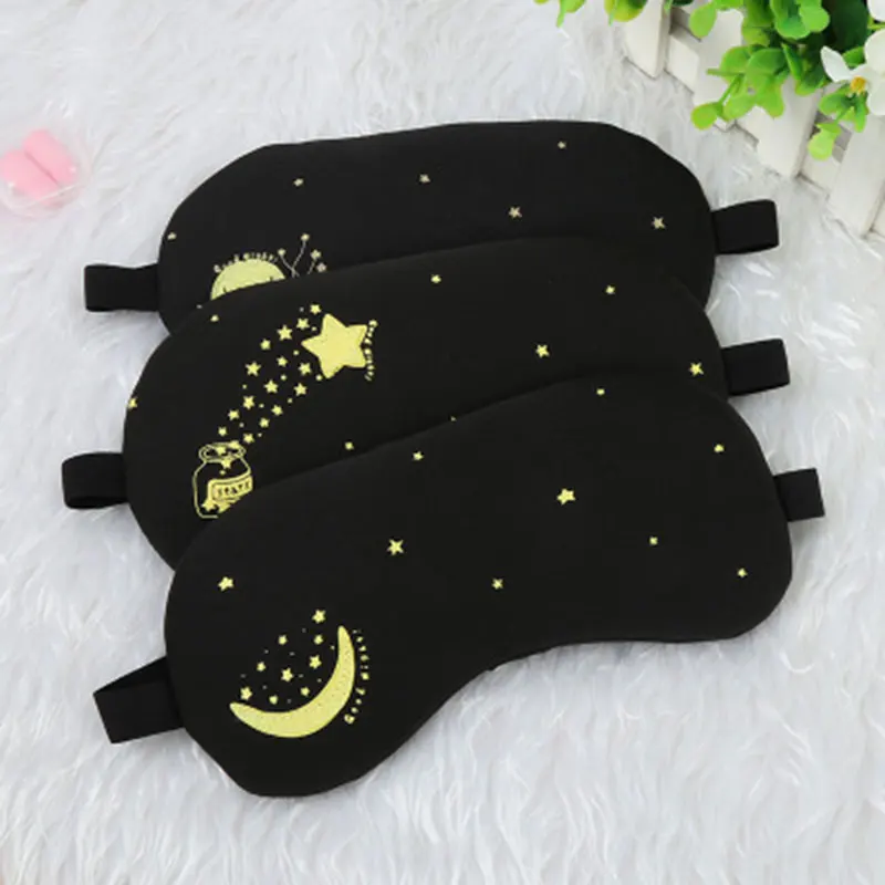 Black Sleeping Eye Mask Star Moon Print Eye Cover Sleeping Mask Adjustable Bandage Blindfold Nap Eye Shade No Ice Bag
Black Sleeping Eye Mask Star Moon Print Eye Cover Sleeping Mask Adjustable Bandage Blindfold Nap Eye Shade No Ice Bag